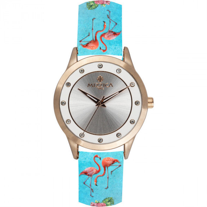 Orologio i fenicotteri