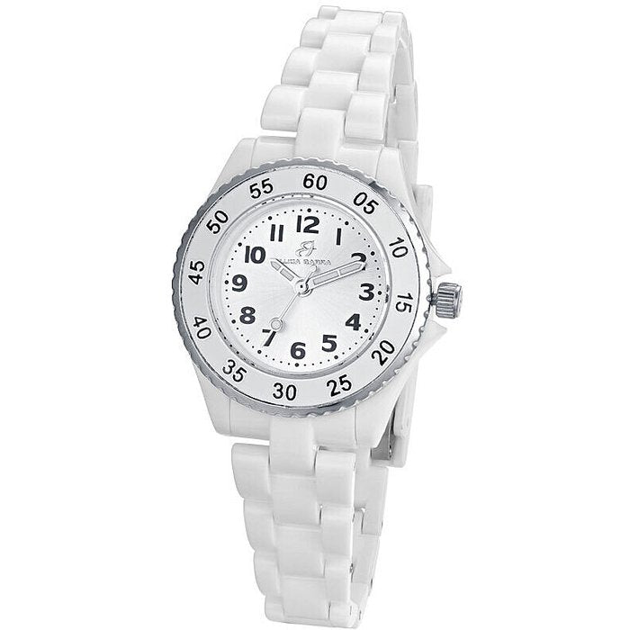Orologio in policarbonato Bianco