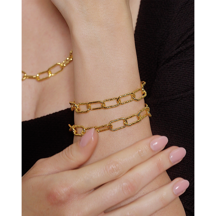 Bracciale Diamantato Dorato
