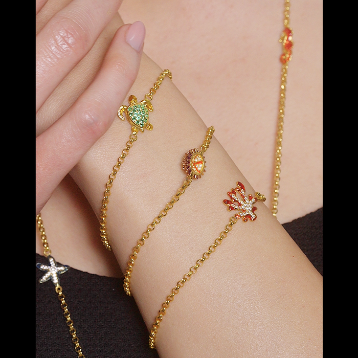 Bracciale  Rolò Caretta  Lapilli
